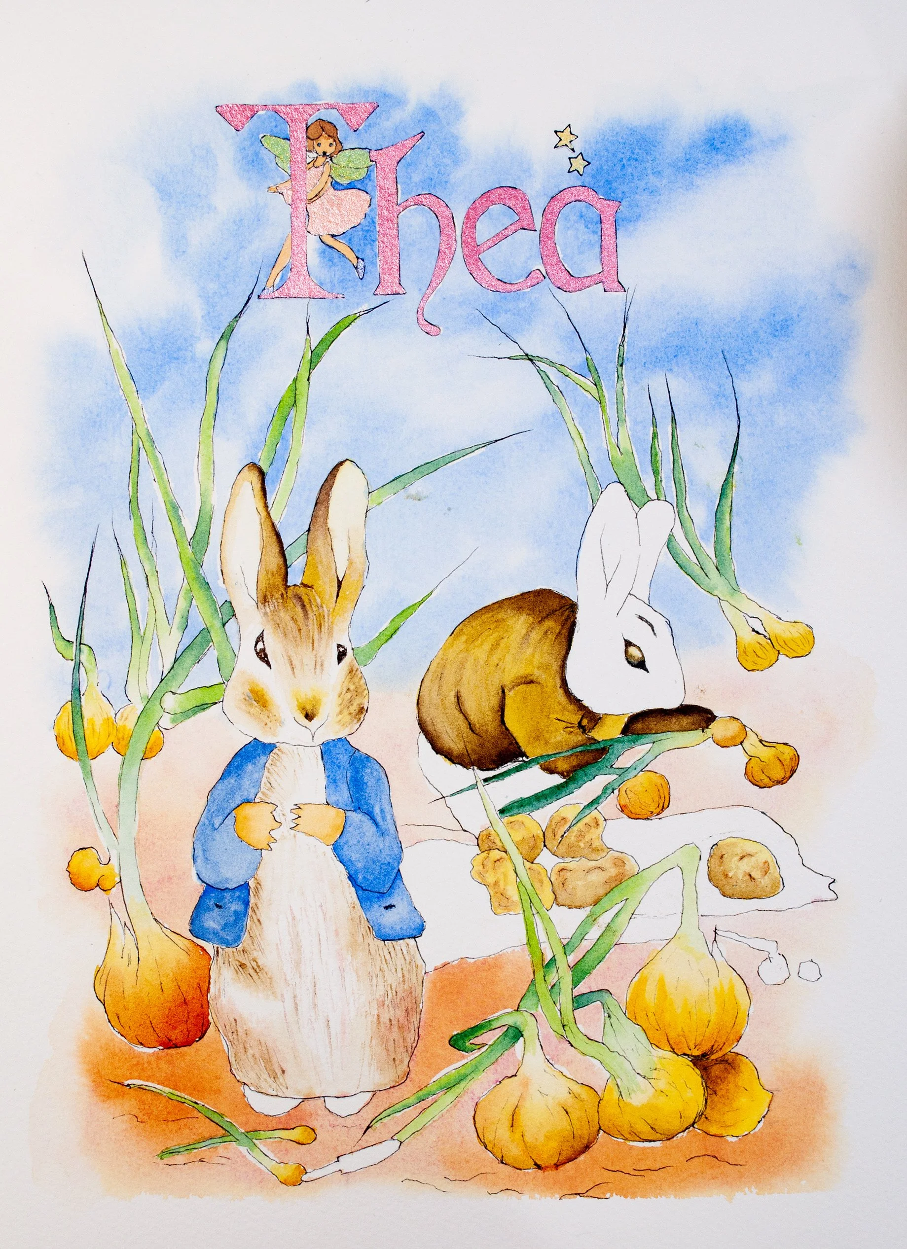 Beatrix Potter Peter Rabbit Art With Derwent Metallic Mixed Media